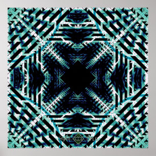 Póster Onda de sonido del espectro