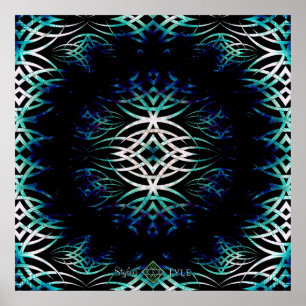 Póster Onda de sonido eclipsada