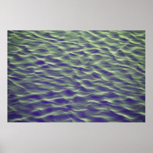 Póster Onda en el cuerpo del agua