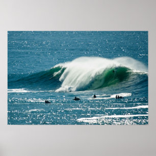 Póster Onda grande en Mavricks