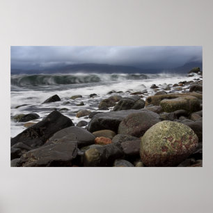 Póster Onda que se estrella. Poster por el cARTerART