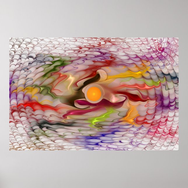 Póster 'ondas de amor' (Frente)