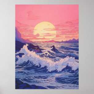 Póster Ondas de Crepúsculo