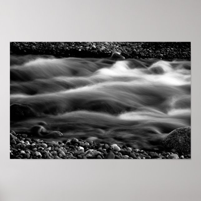 Póster Ondas de exposición largas (Frente)