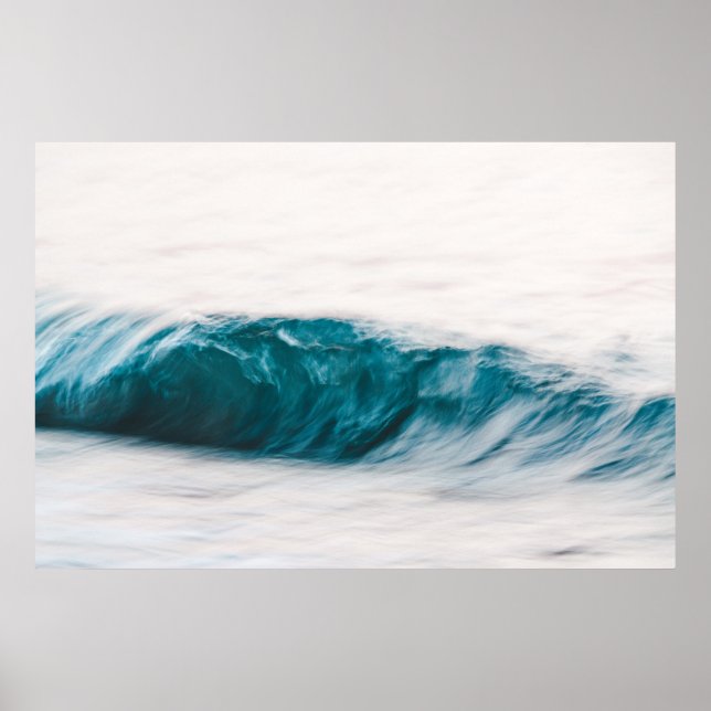 Póster Ondas de exposición largas (Frente)