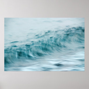 Póster Ondas de exposición largas