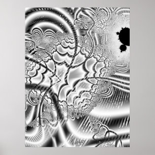 Póster Ondas de Mandel