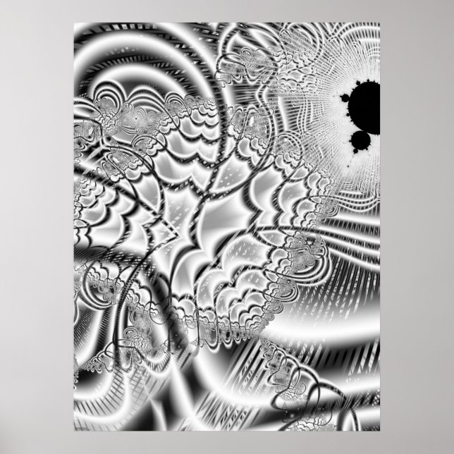 Póster Ondas de Mandel (Frente)