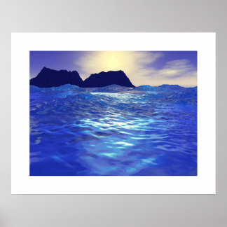 Póster Ondas de Sapphire