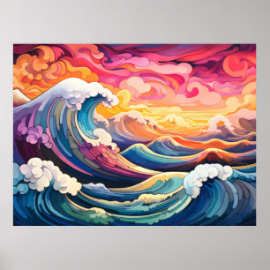 Póster Ondas épicas 10
