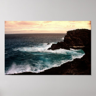 Póster Ondas impresionantes