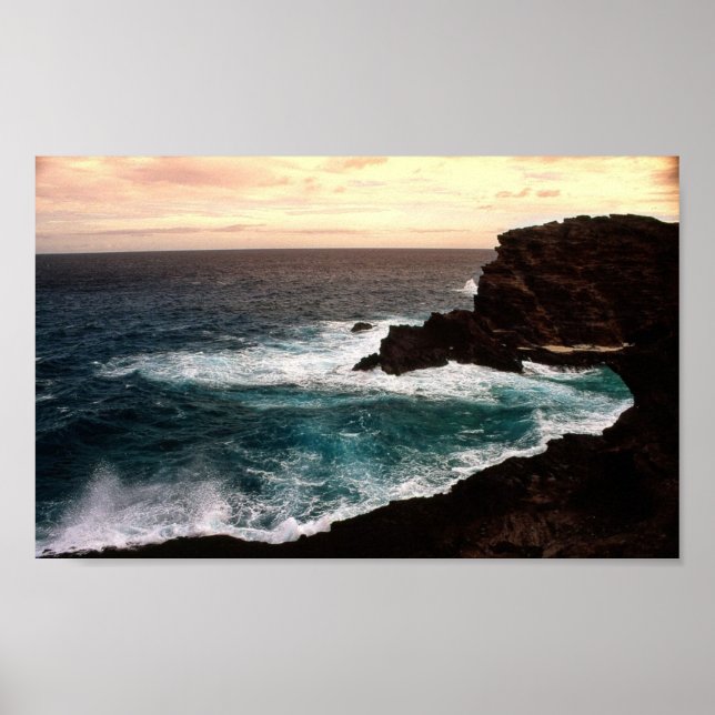 Póster Ondas impresionantes (Frente)