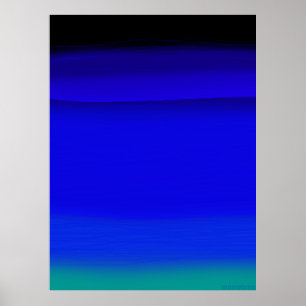 Póster Ondas nocturnas