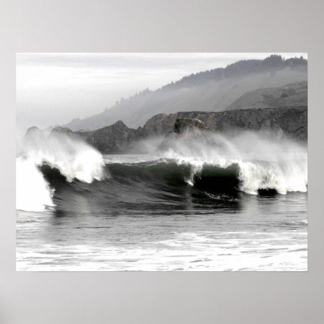 Póster Ondas oceánicas (Frente)
