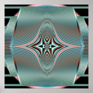 Póster ondas radiantes