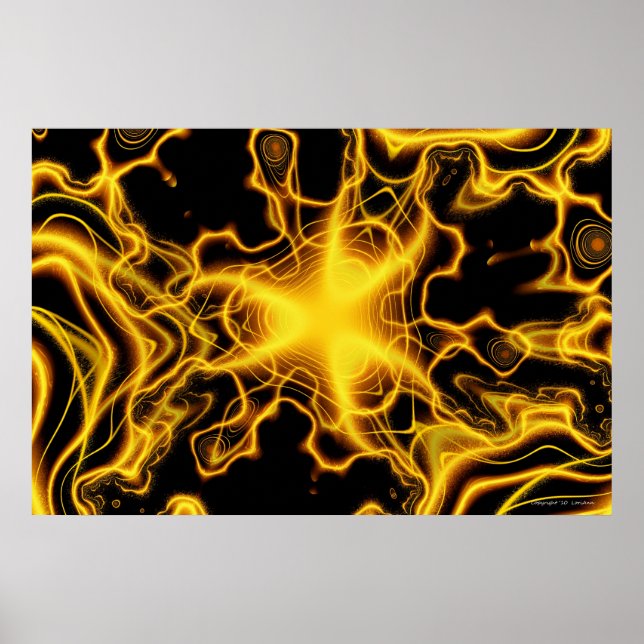 Póster Ondas solares (Frente)