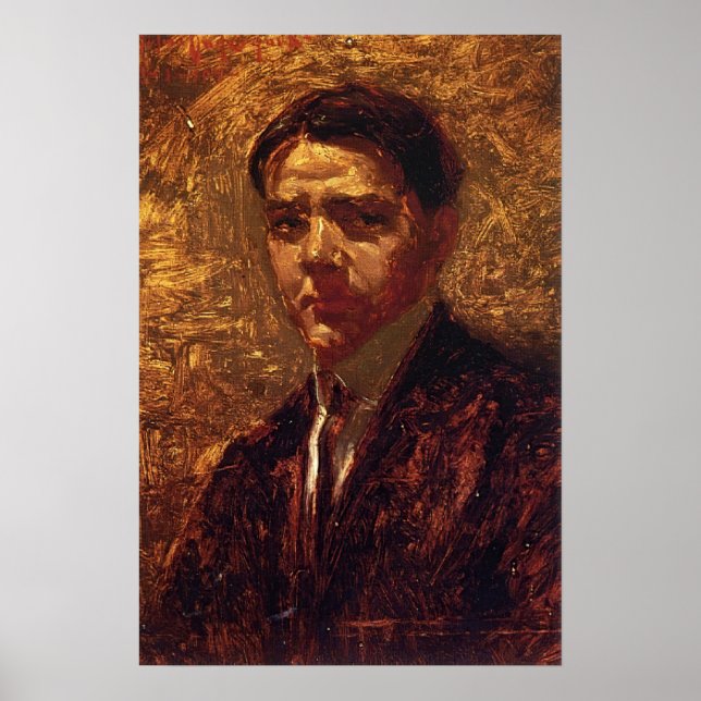 Póster Onderdonk - Autorretrato 1902 (Frente)