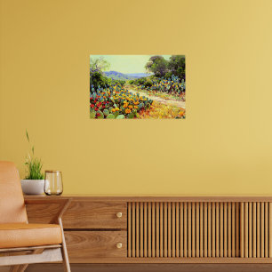 Póster Onderdonk - Cactus en Flor
