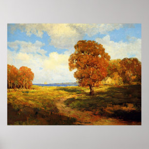 Póster Onderdonk - Vistazo al mar, Long Island