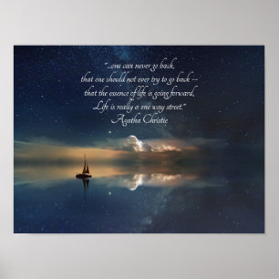 Póster One Can Never Go Back Poster