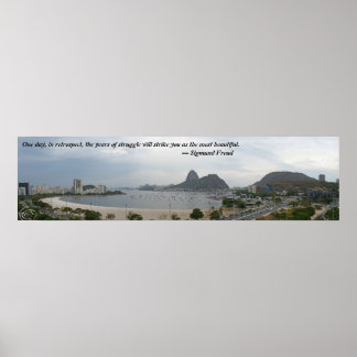 Póster One day, in retrospect, the years of struggle...