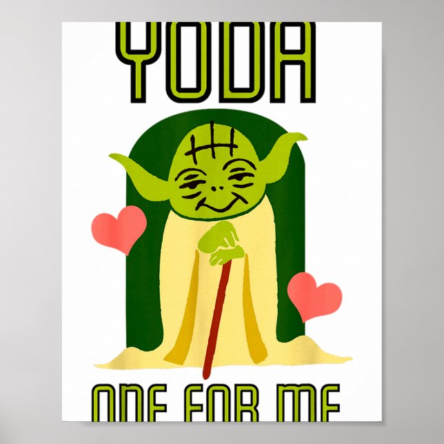 Póster One For Me Cute Valentines Day Disn  (Frente)