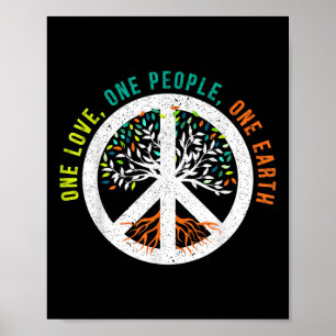 Póster One Love One People One Earth International Day of