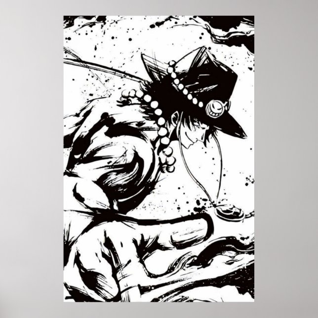 Póster One Piece Ace (Frente)