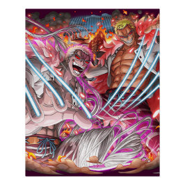 Póster One piece Doflamingo
