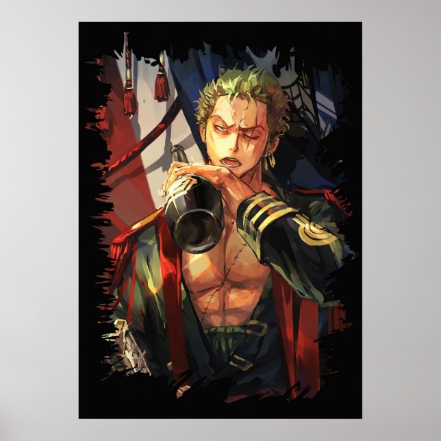 Póster One Piece Roronoa Zoro (Frente)