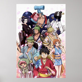 PÓSTER ONE PIECE WANO