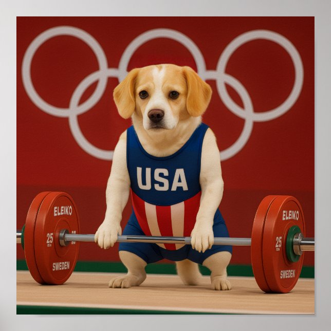 Póster "One, Two, Grunt!" (Frente)