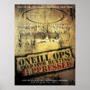 Póster O'Neill Ops: "Supresión de caza de depredadores"