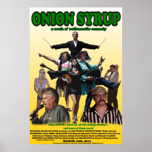 Póster Onion Syrup Poster