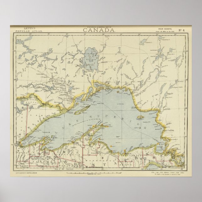 Póster Ontario (Canadá) (Frente)