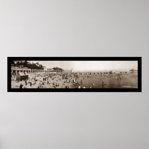 Póster Ontario Canadá que baña la foto 1911