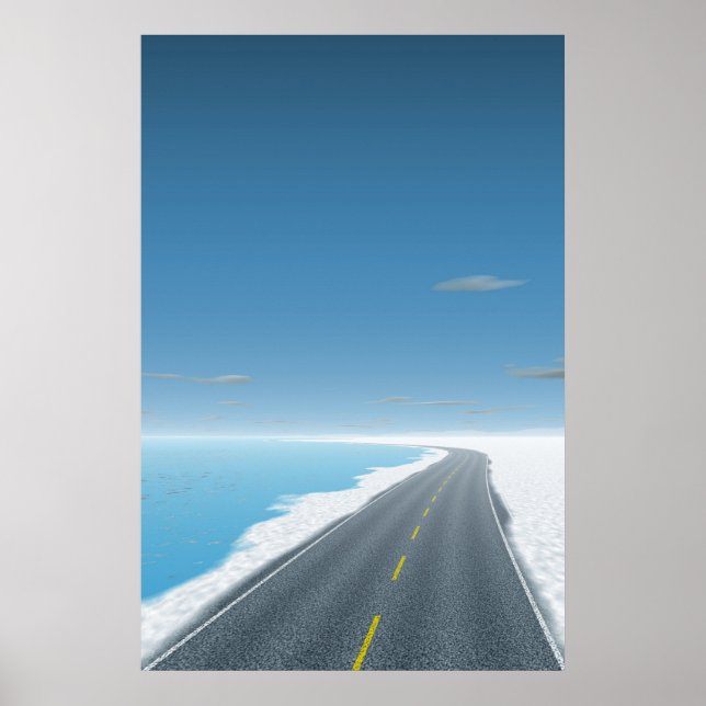 Póster OnTheRoadAgain - Ruta del hielo (Frente)