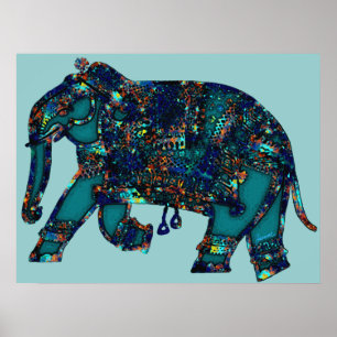 Póster Onyx Elephant