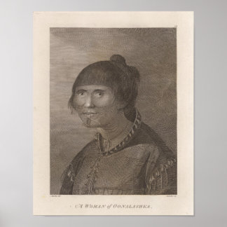 Póster Oonalashka, Alaska