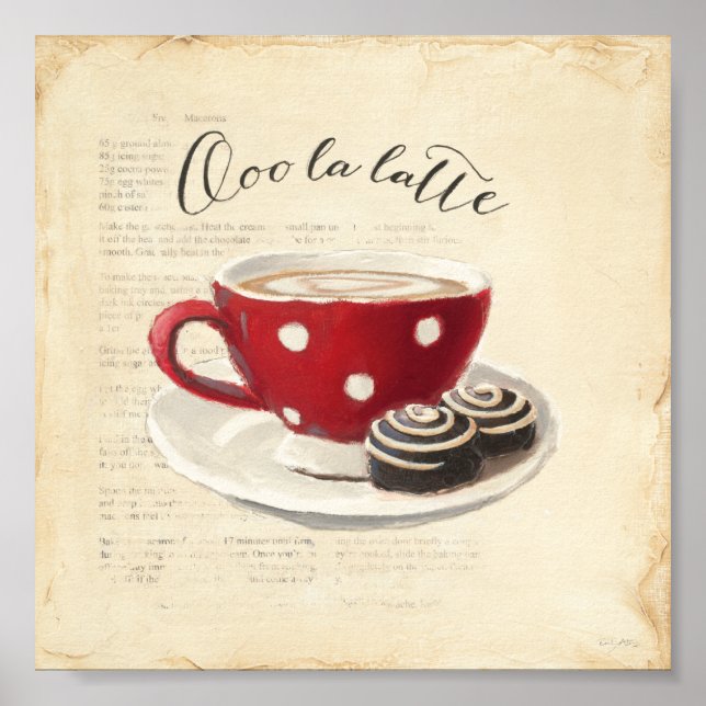 Póster Ooo La Latte (Frente)