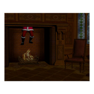 Póster Oops - Sorpresa Calurosa Para Santa Claus