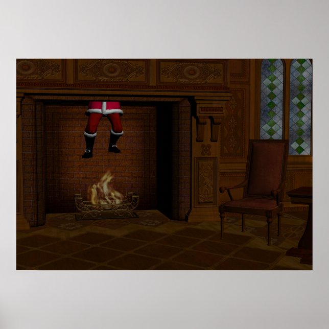 Póster Oops - Sorpresa Calurosa Para Santa Claus (Frente)