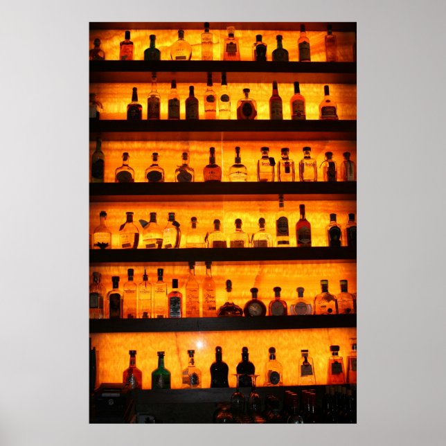 Póster Opciones de barra (Frente)