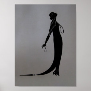 Póster OPCIONES DE PLACA DE Moda CANVAS Y TAMAÑO -