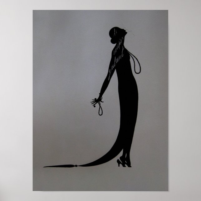 Póster OPCIONES Moi Fashion Plate CANVAS & SIZE - (Frente)