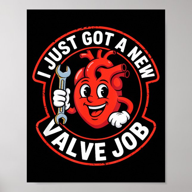 Póster Open Heart Surgery Recovery Funny  (Frente)