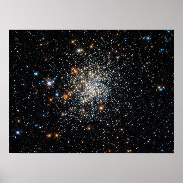 Póster Open Star Cluster NGC 411 (Frente)