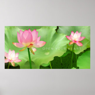 Póster 'Open Your Heart ' Poster