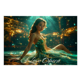 PÓSTER ÓPERA - AMO LA ÓPERA
