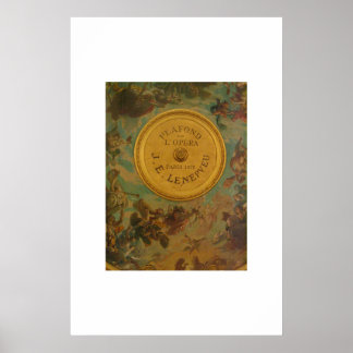 Póster Ópera de París